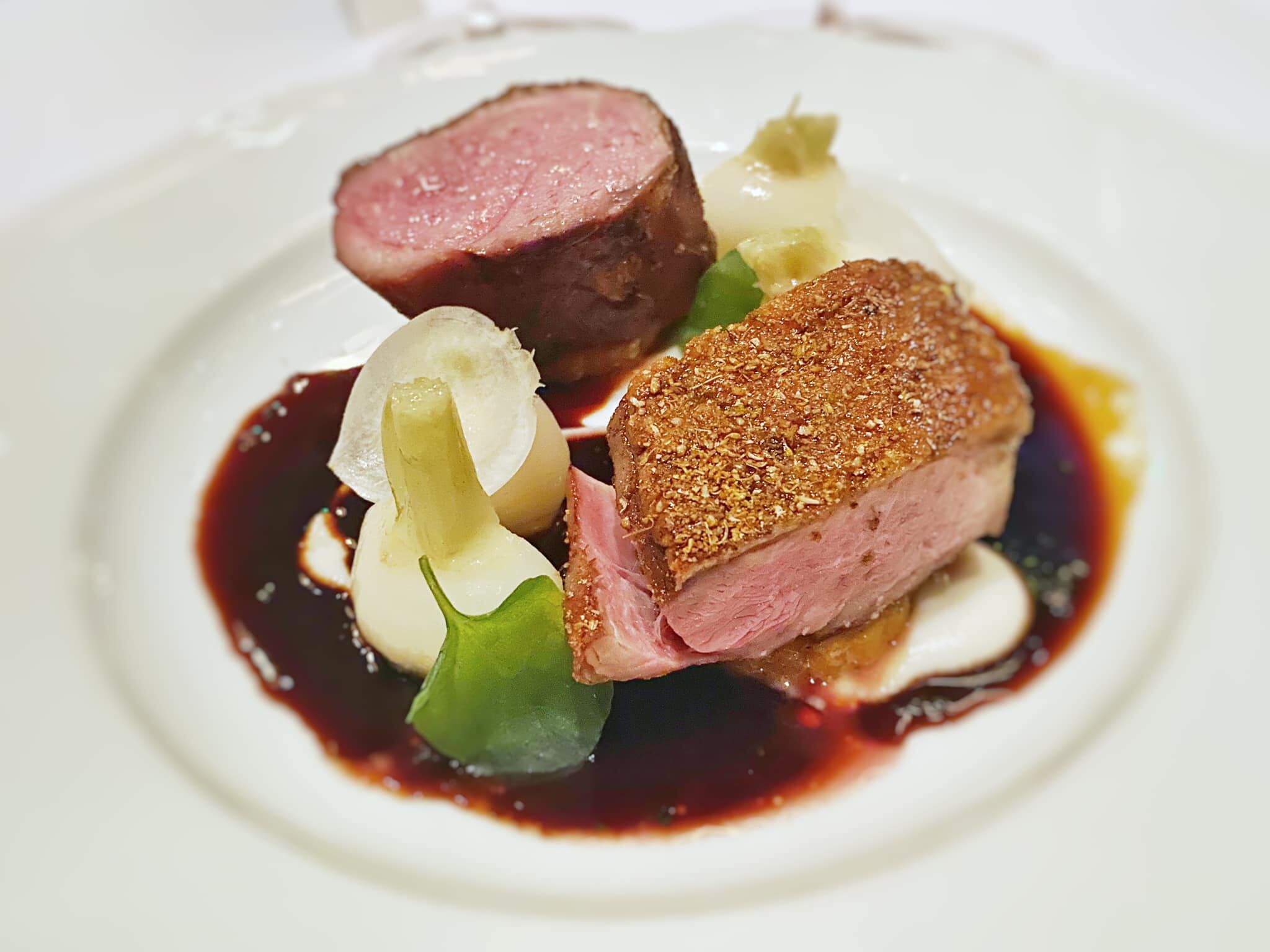 Honey Lacquered Duck Breast
