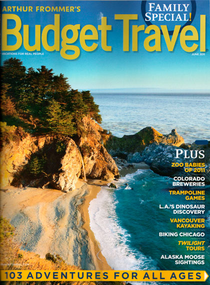 Budget Travel Magazine Cover | Richard Wong Photography