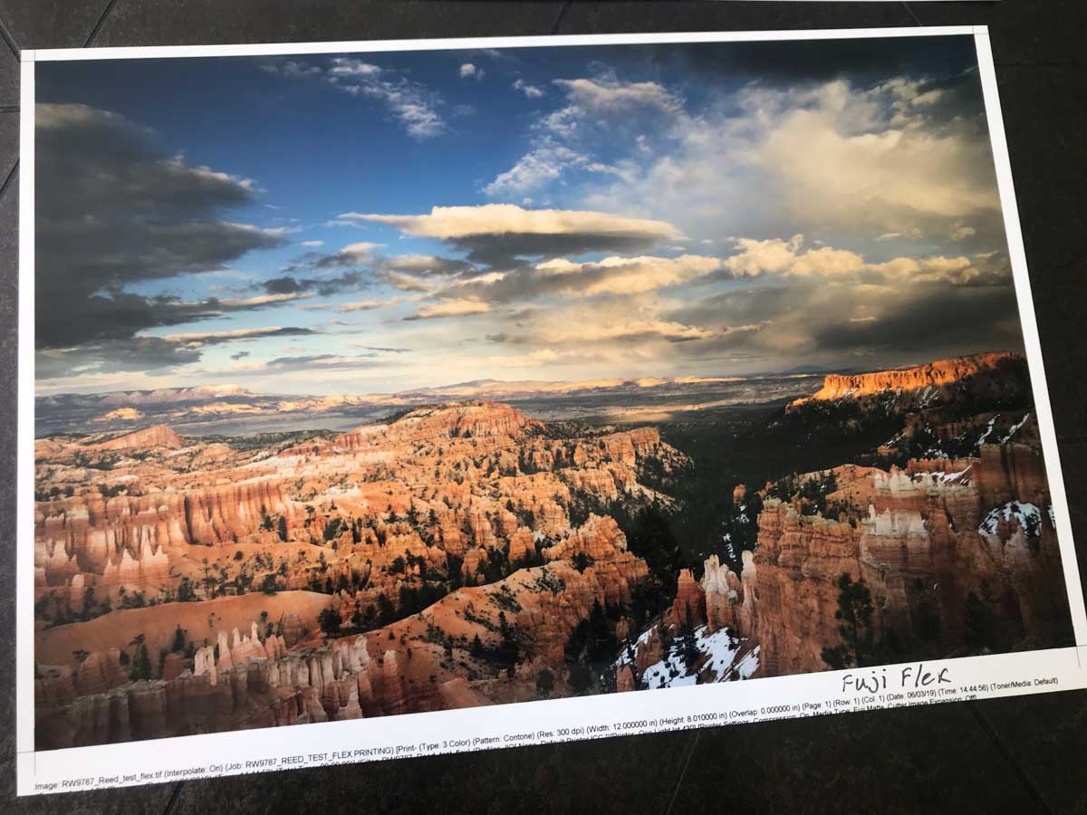 Fujiflex Super Gloss print by Reed Art & Imaging