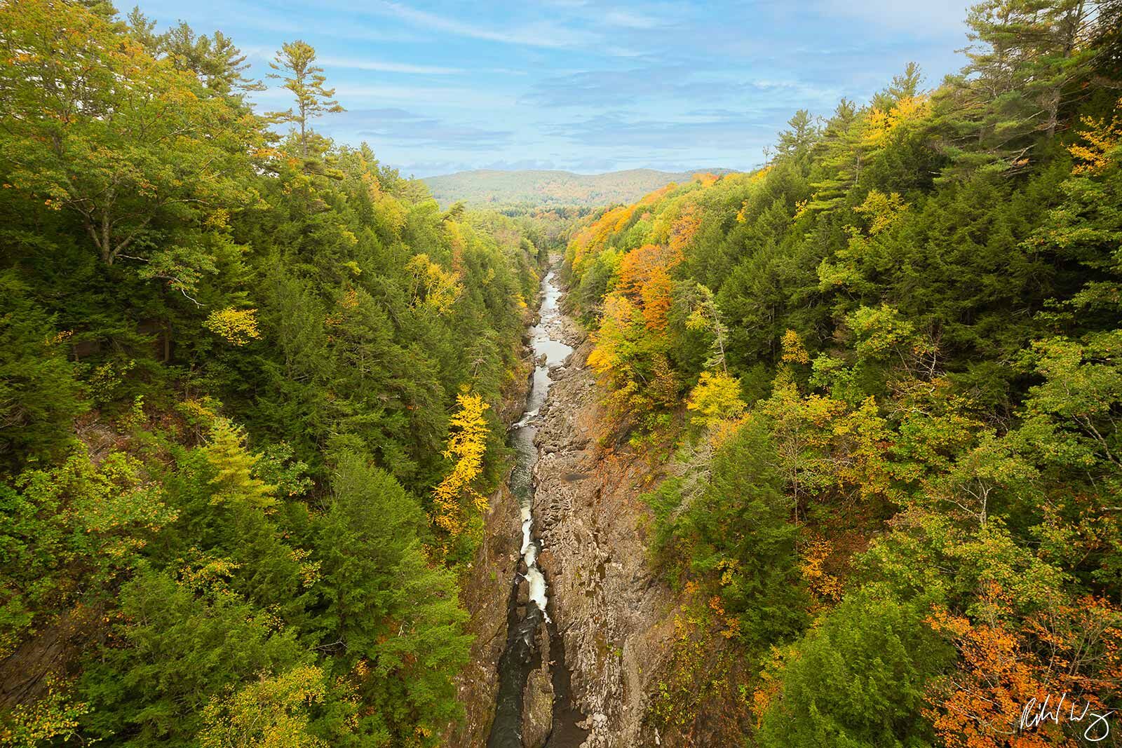 Quechee Gorge, Woodstock, Vermont, photo