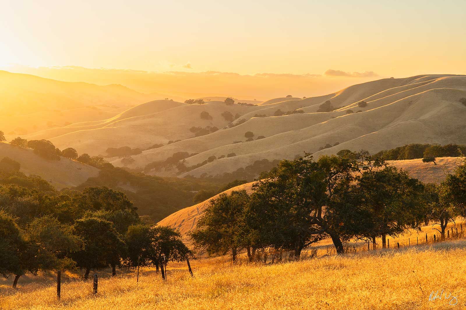 Del Valle Regional Park Sunset, Livermore, California, photo