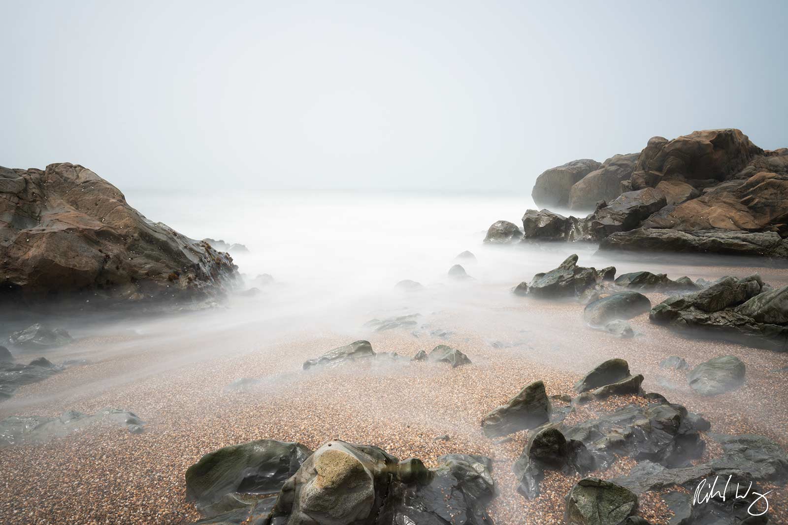 Tide Pool Long Exposure, Bean Hollow State Beach, California, photo