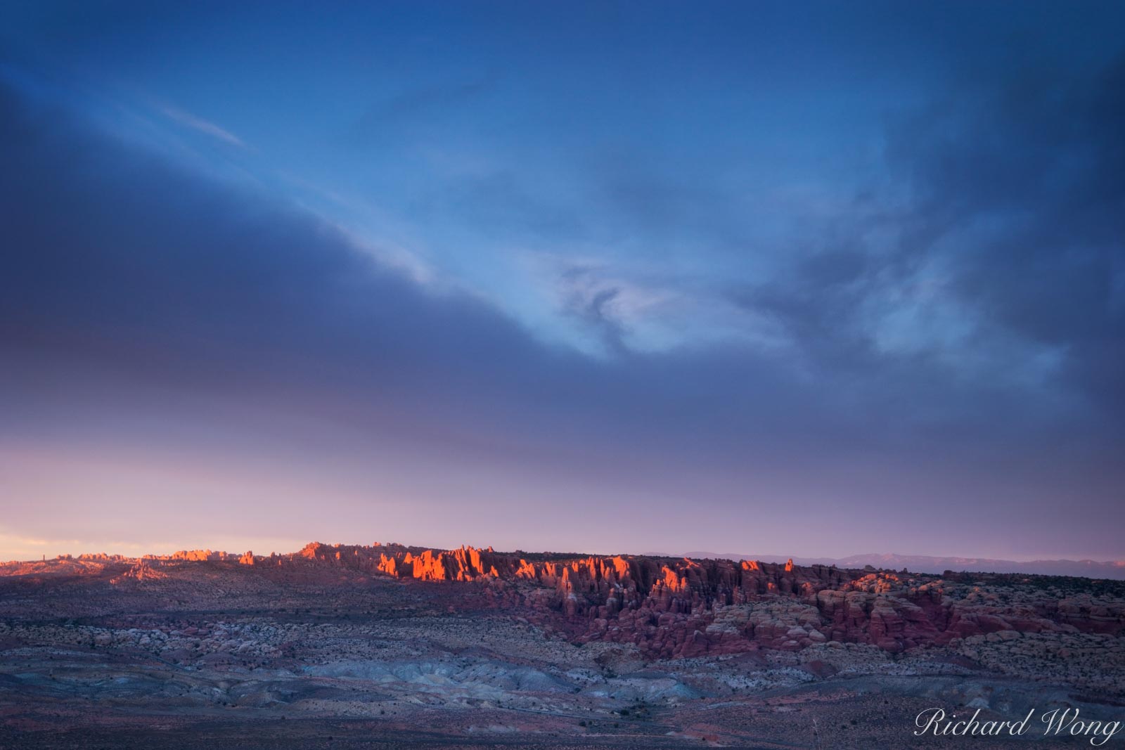 Fiery Furnace from Panorama Point View, Arches National Park, Utah