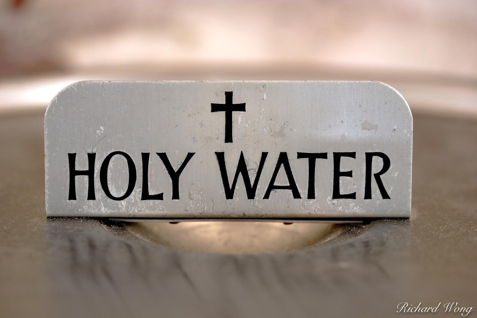Holy Water, Mission San Fernando Rey de Espana, California