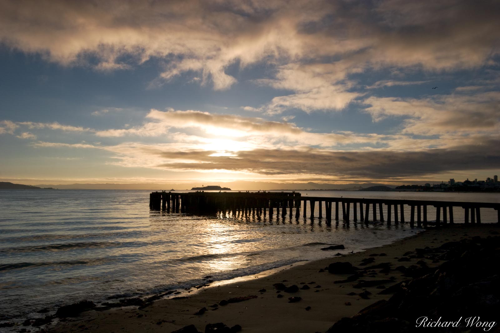 Fort Point Pier, San Francisco, California, photo, northern california