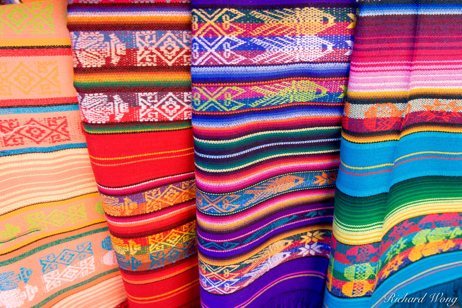 Navajo Native American Rugs, Santa Fe, New Mexico, USA