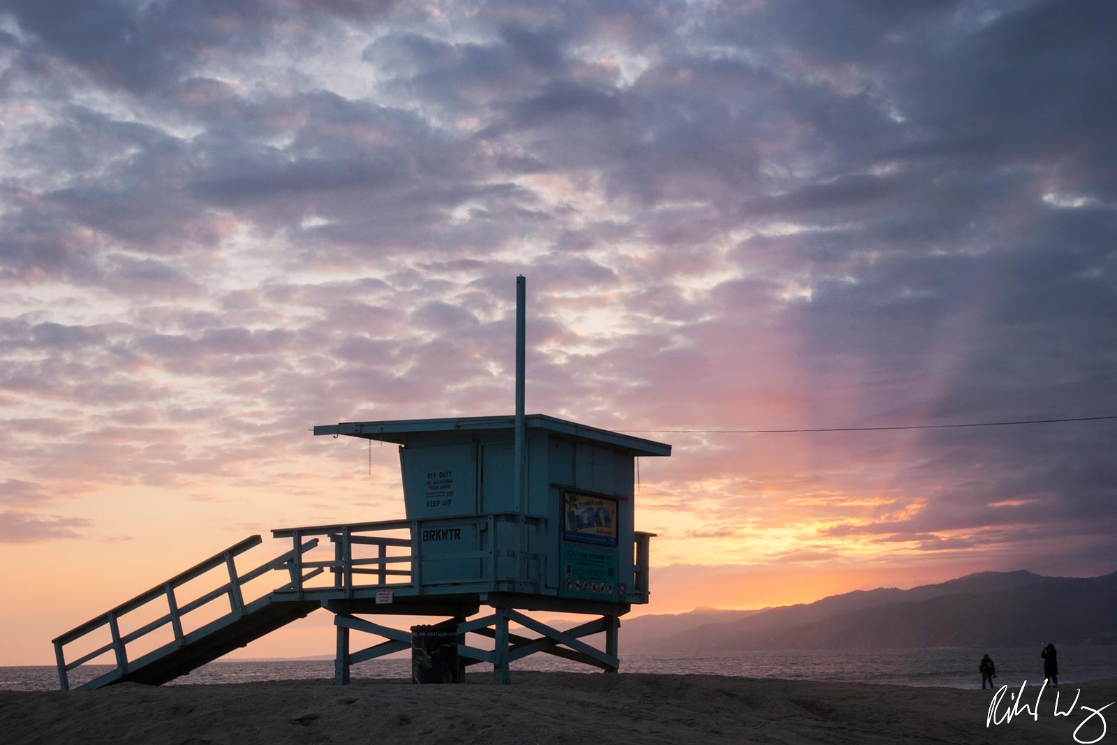 Lifeguard Tower, Venice Beach, California, photo