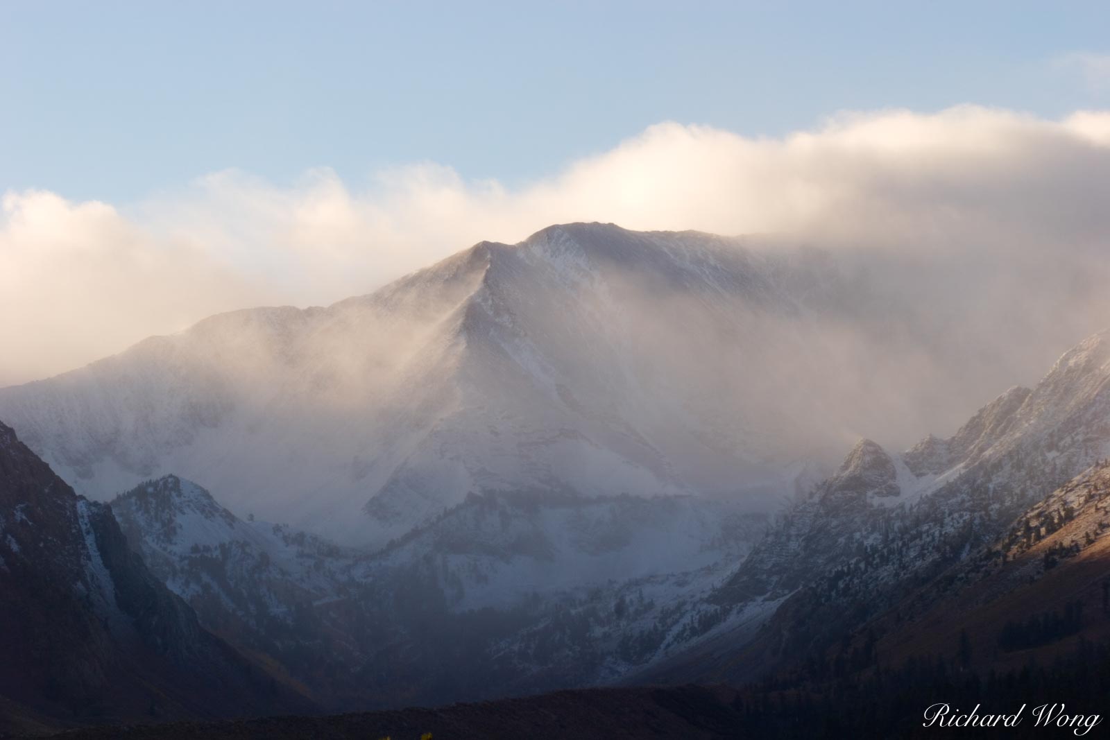 First Winter Storm, Mammoth Lakes, California