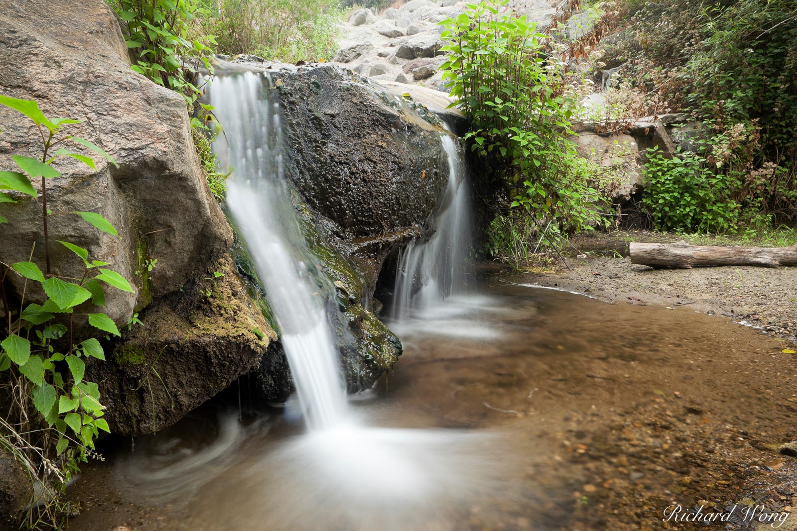 Small Waterfalls at Big Dalton Canyon Wilderness Park, Glendora, California