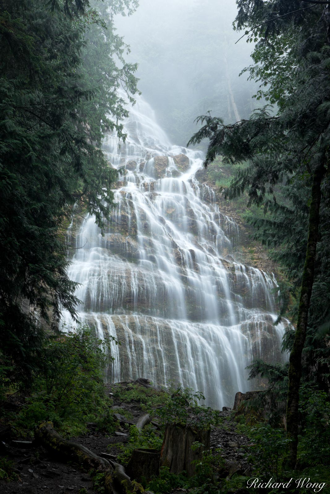 Bridal Veil Falls British Columbia, Canada Richard Wong Photography