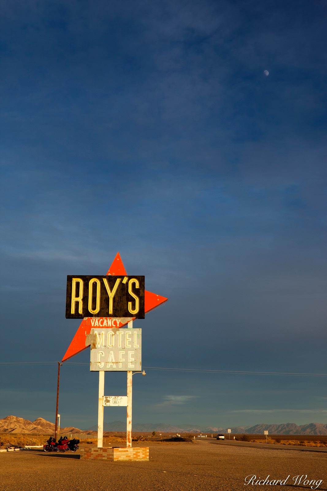 Route 66 Historic Landmark - Roy's Motel, Amboy, California