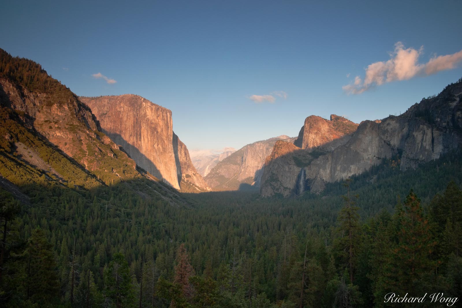 Yosemite Tunnel View at Sunset, Yosemite National Park, California