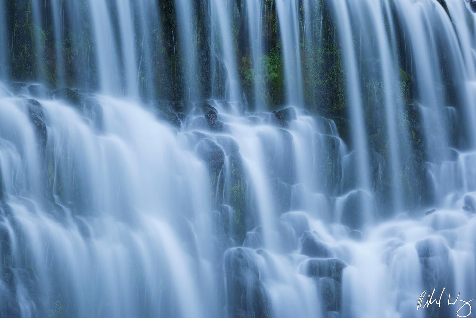 middle mccloud river falls, shasta-trinity national forest, california