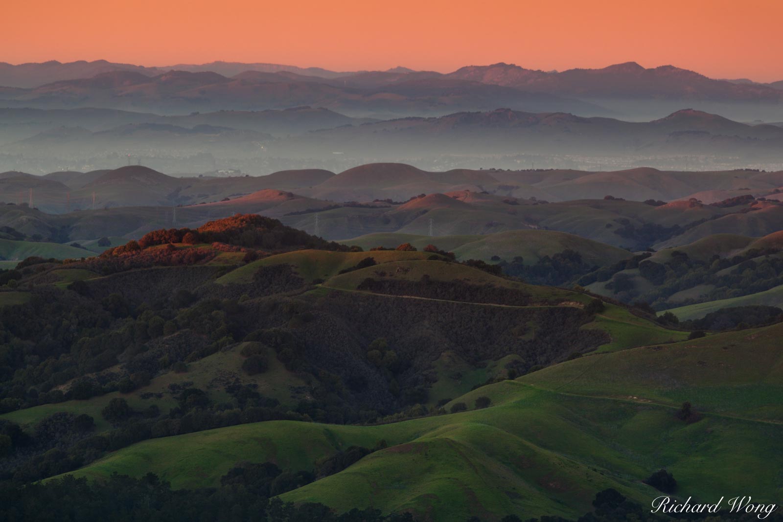 Rolling Hills in the East Bay Regional Parks, California