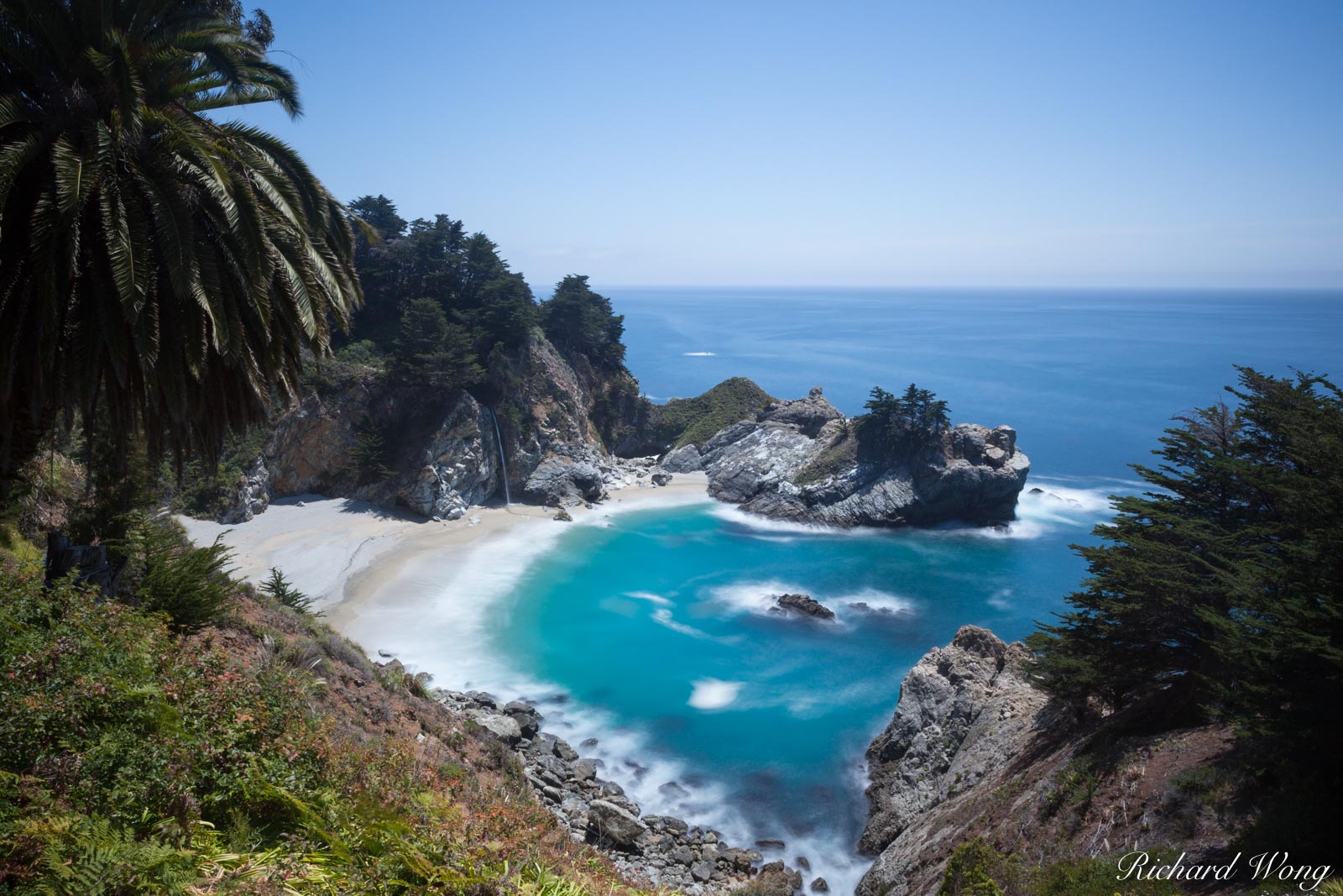 McWay Falls Scenic Overlook, Julia Pfeiffer Burns State Park, California, photo