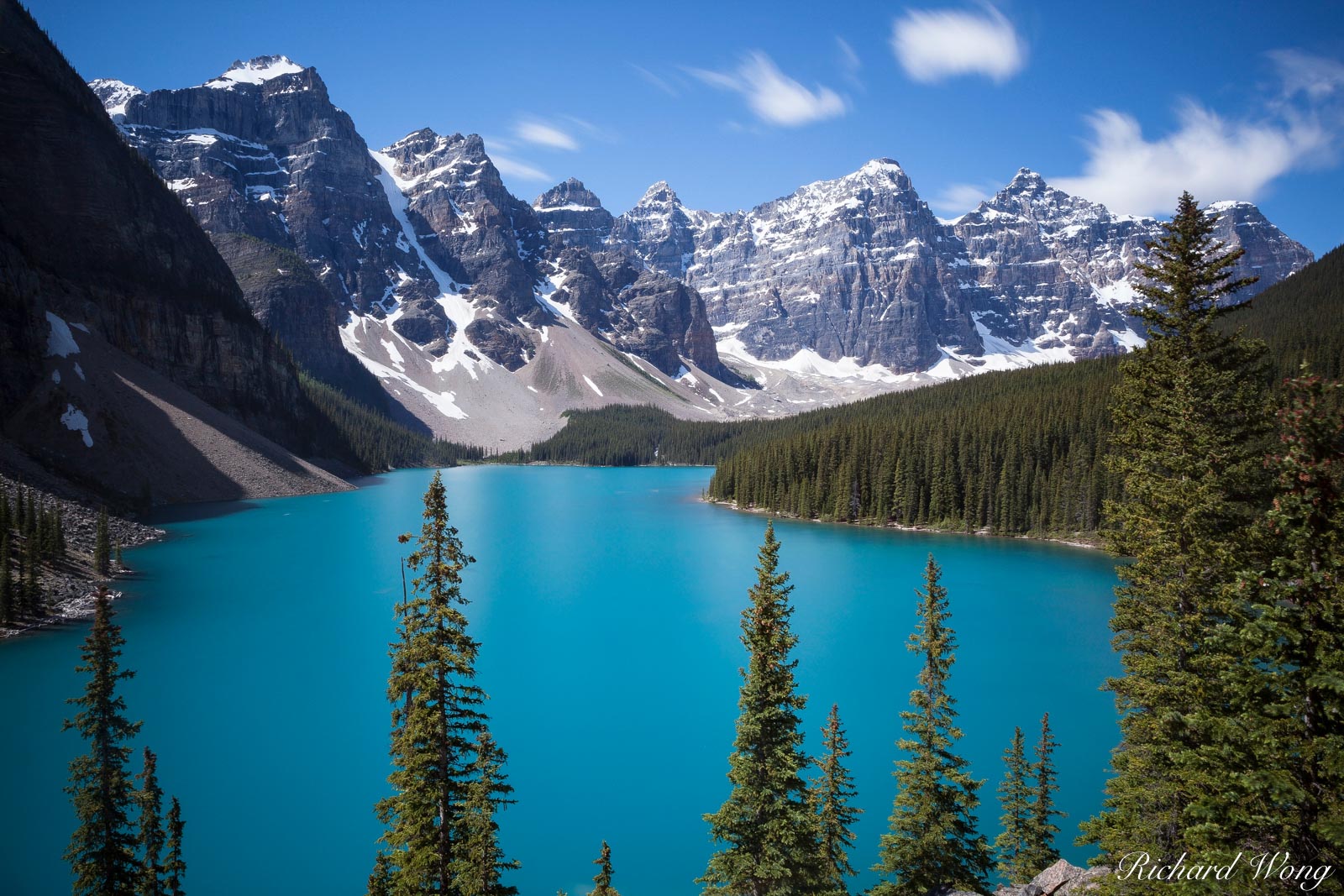 Moraine Lake In Banff National Park