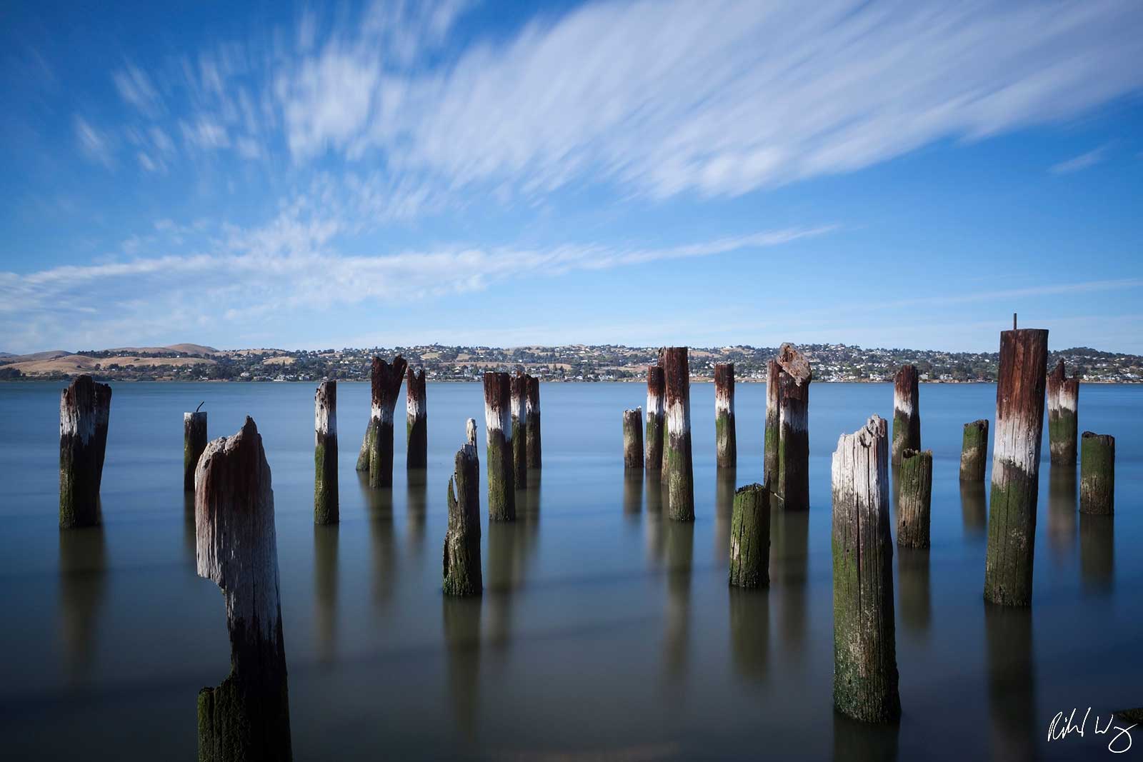 Port Costa Old Pier Pilings, Contra Costa County, California