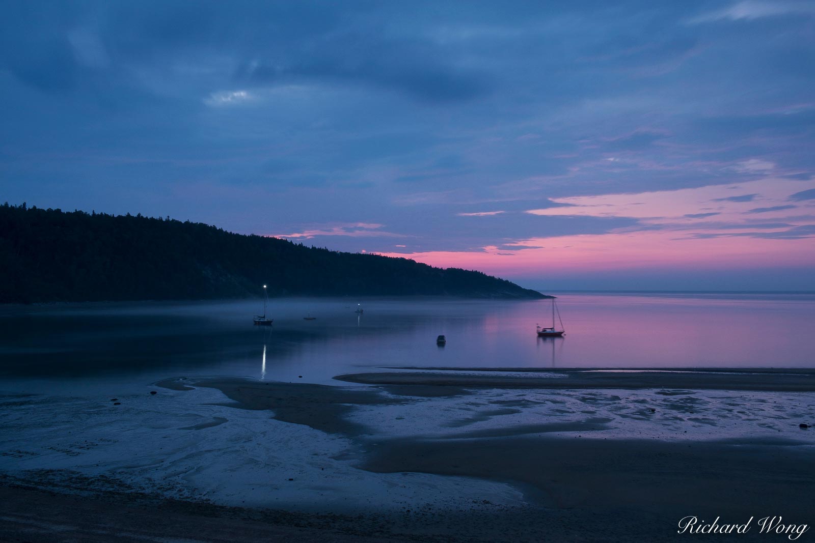 Beach Sunrise, Tadoussac, Quebec, Canada