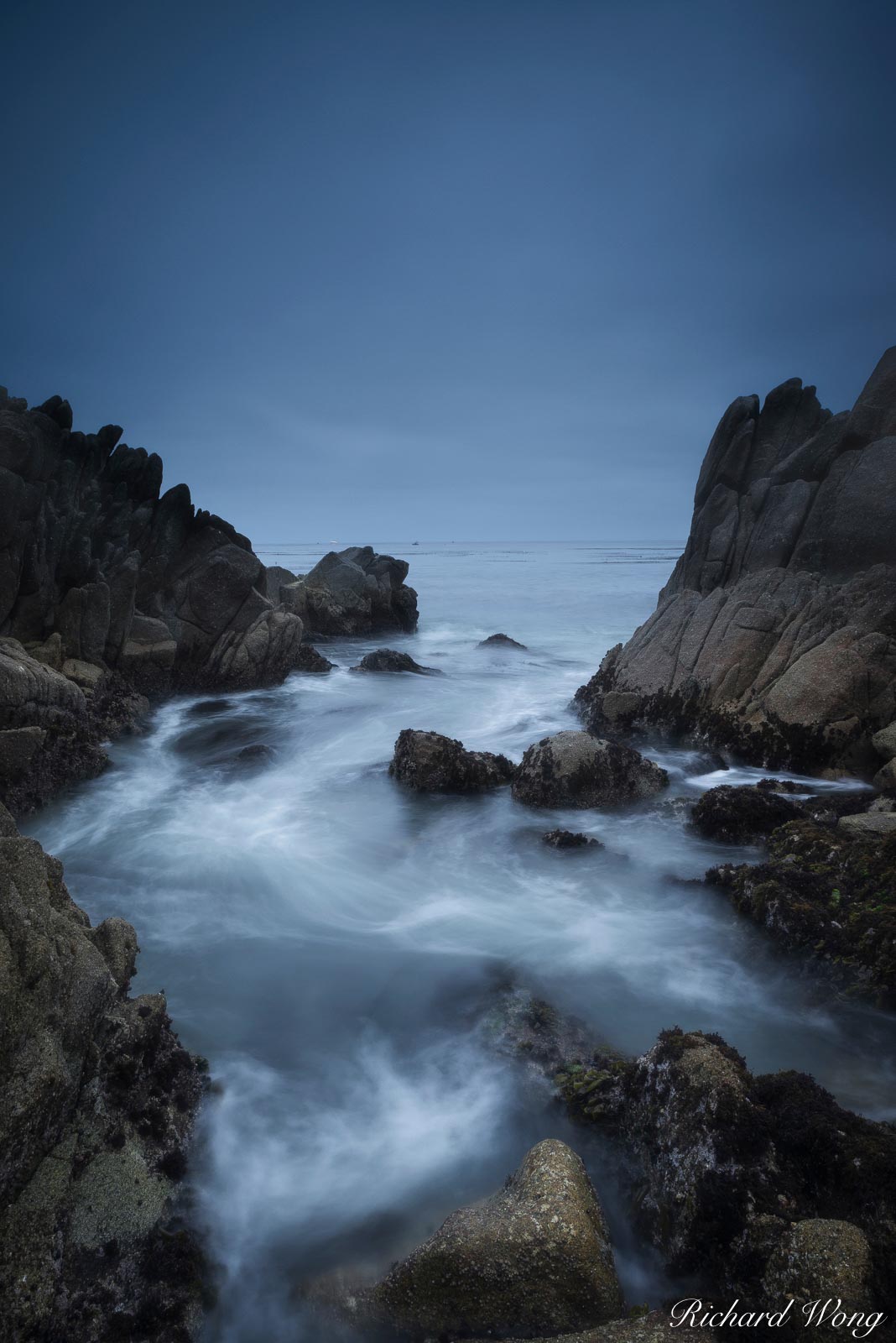 Tide Pool at Dawn, Pacific Grove, California, photo
