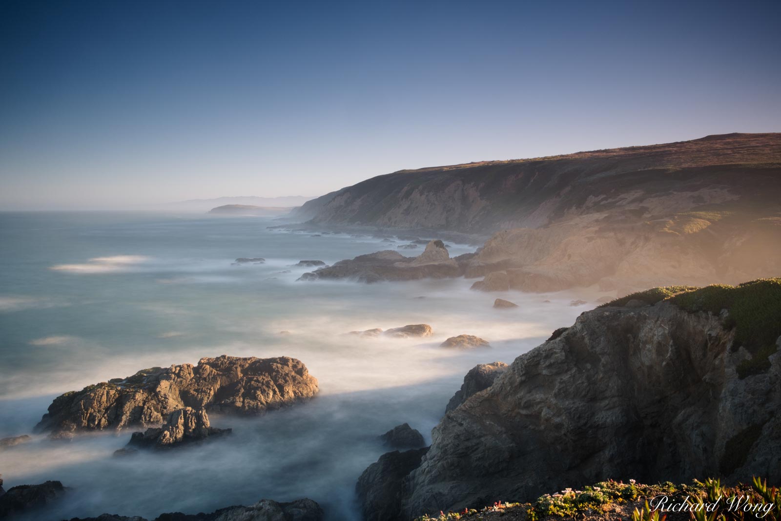 Bodega Head Long Exposure at Sunrise, Sonoma Coast, California, photo