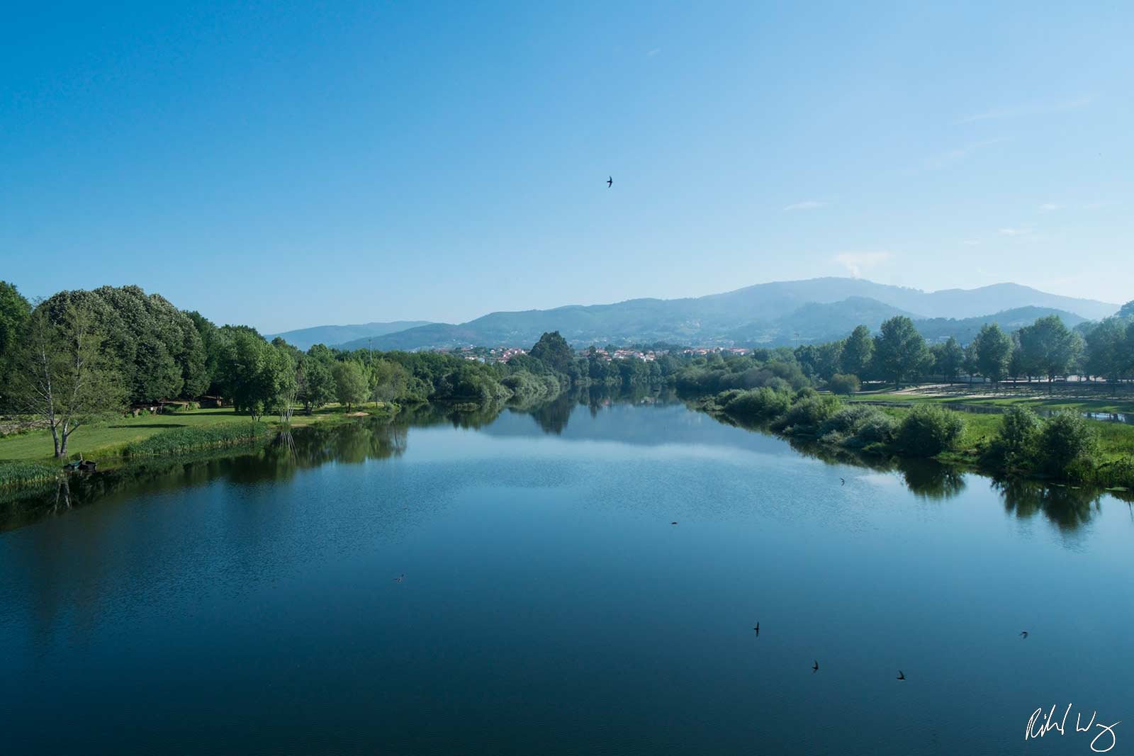 Limia River, Ponte de Lima, Portugal