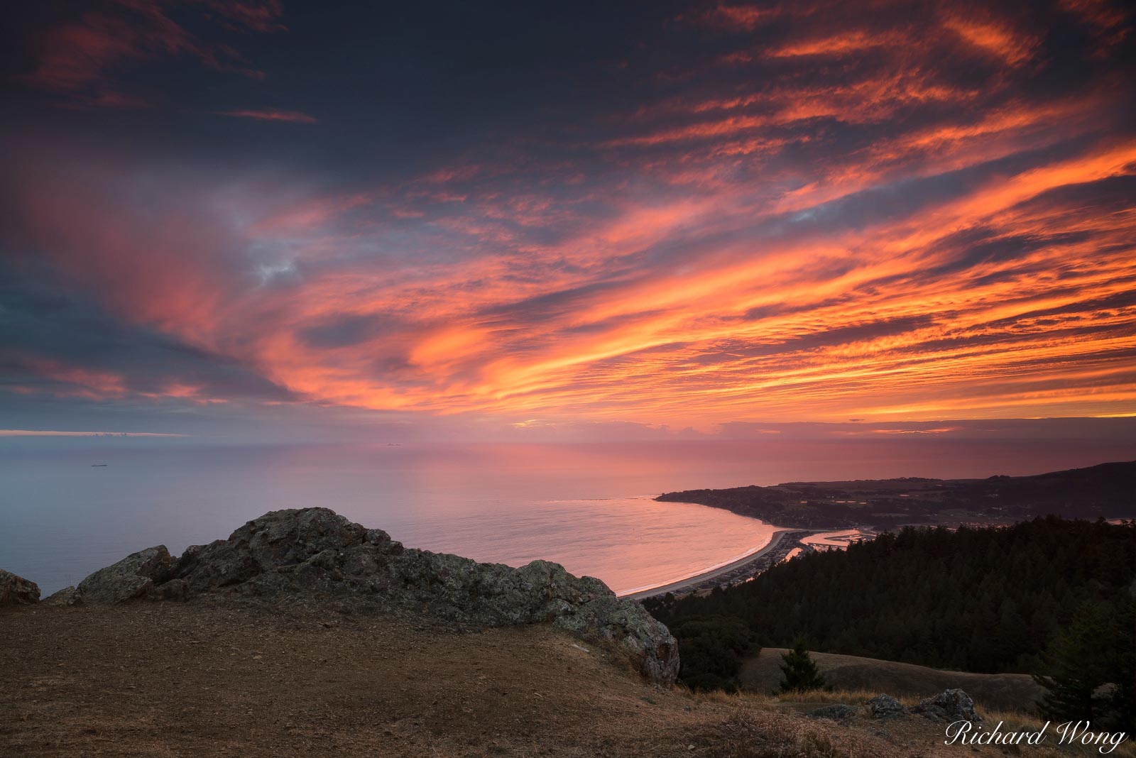 Stinson Beach, Mount Tamalpais State Park, California, photo