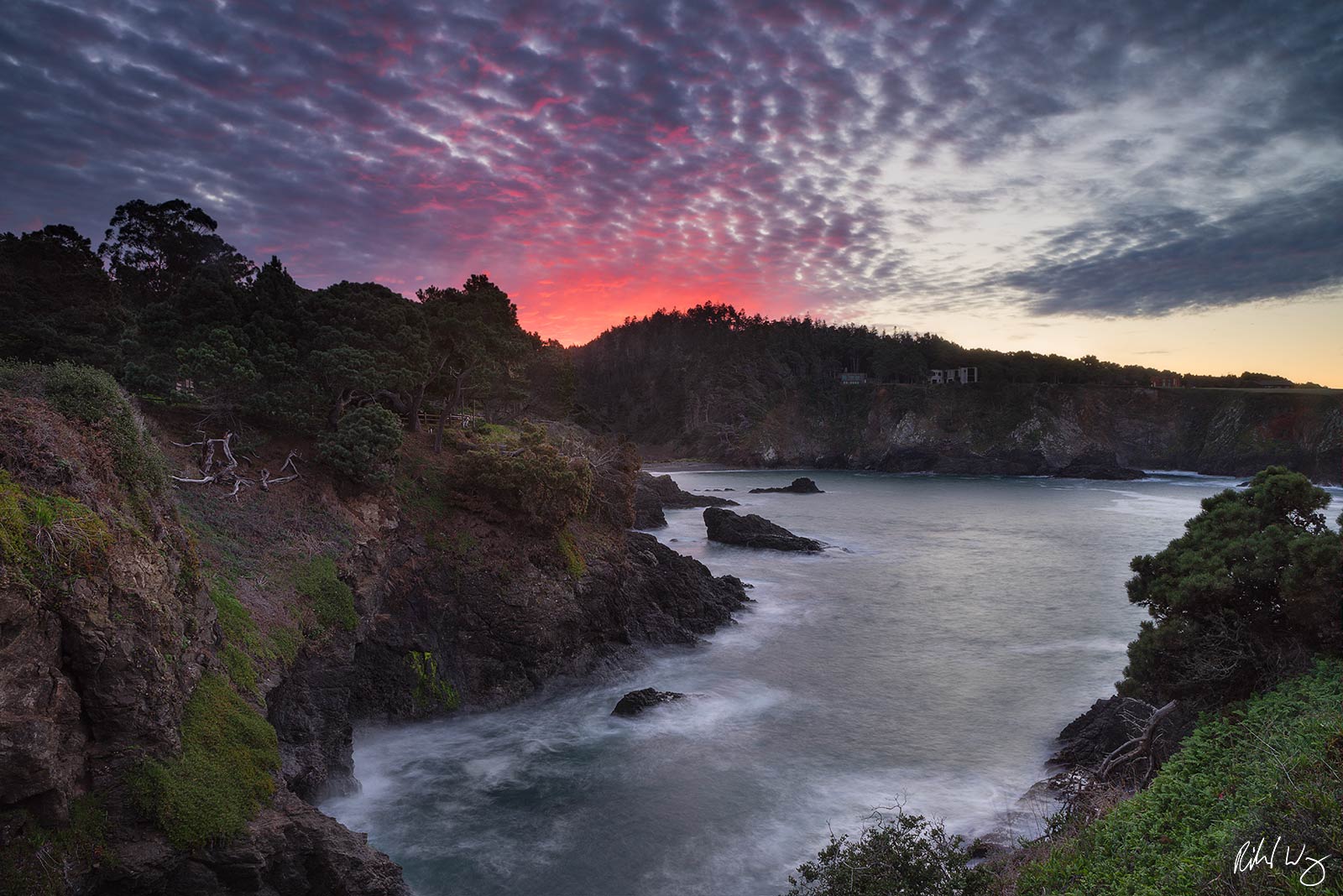 Mendocino County Coast Sunrise, Little River, California﻿, photo