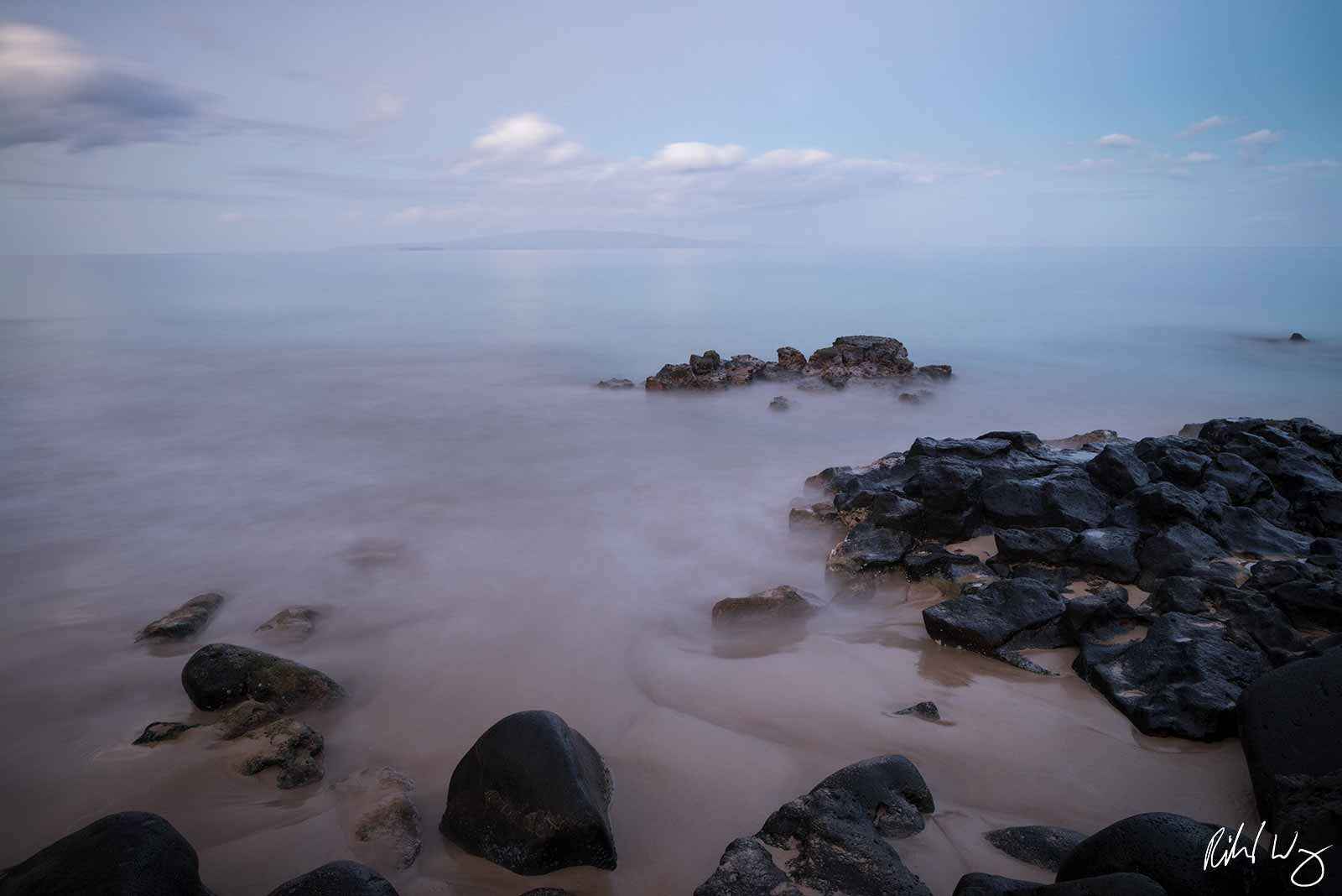 Kamaole Beach Park III Tide Pool at Dawn, Maui, Hawaii, photo