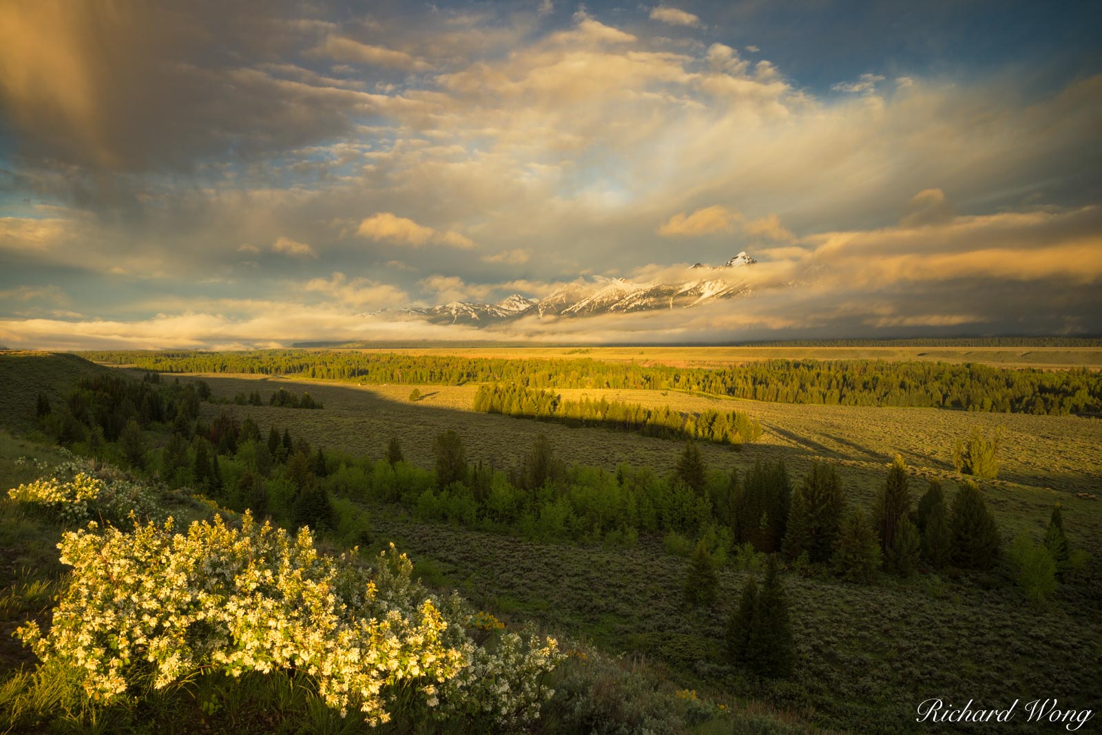 Teton Point Sunrise, Grand Teton National Park, Wyoming, photo