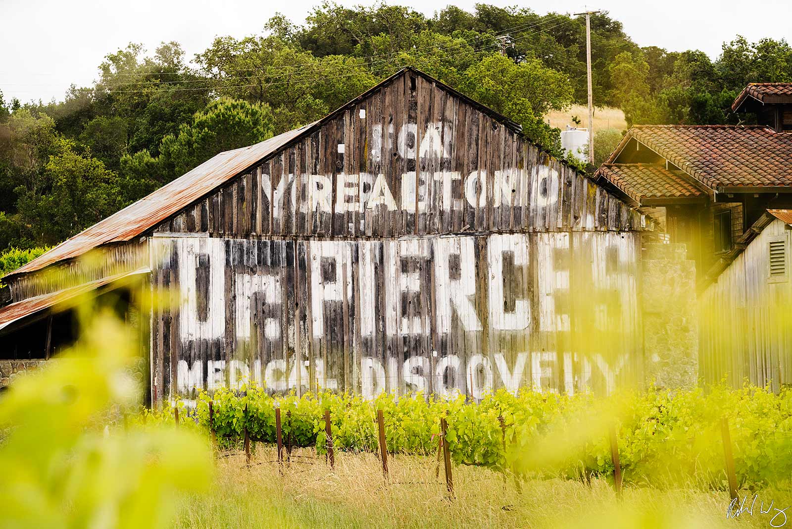 Dr. Pierce's Medical Discovery Barn, Sonoma County, California, Photo