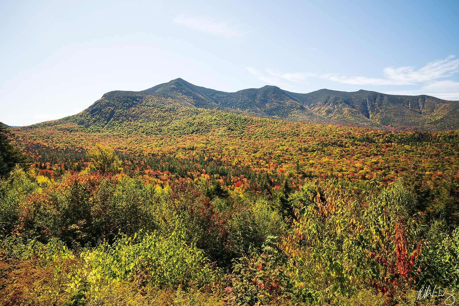 Kancagamus Highway Fall Color, White Mountain National Forest, New Hampshire
