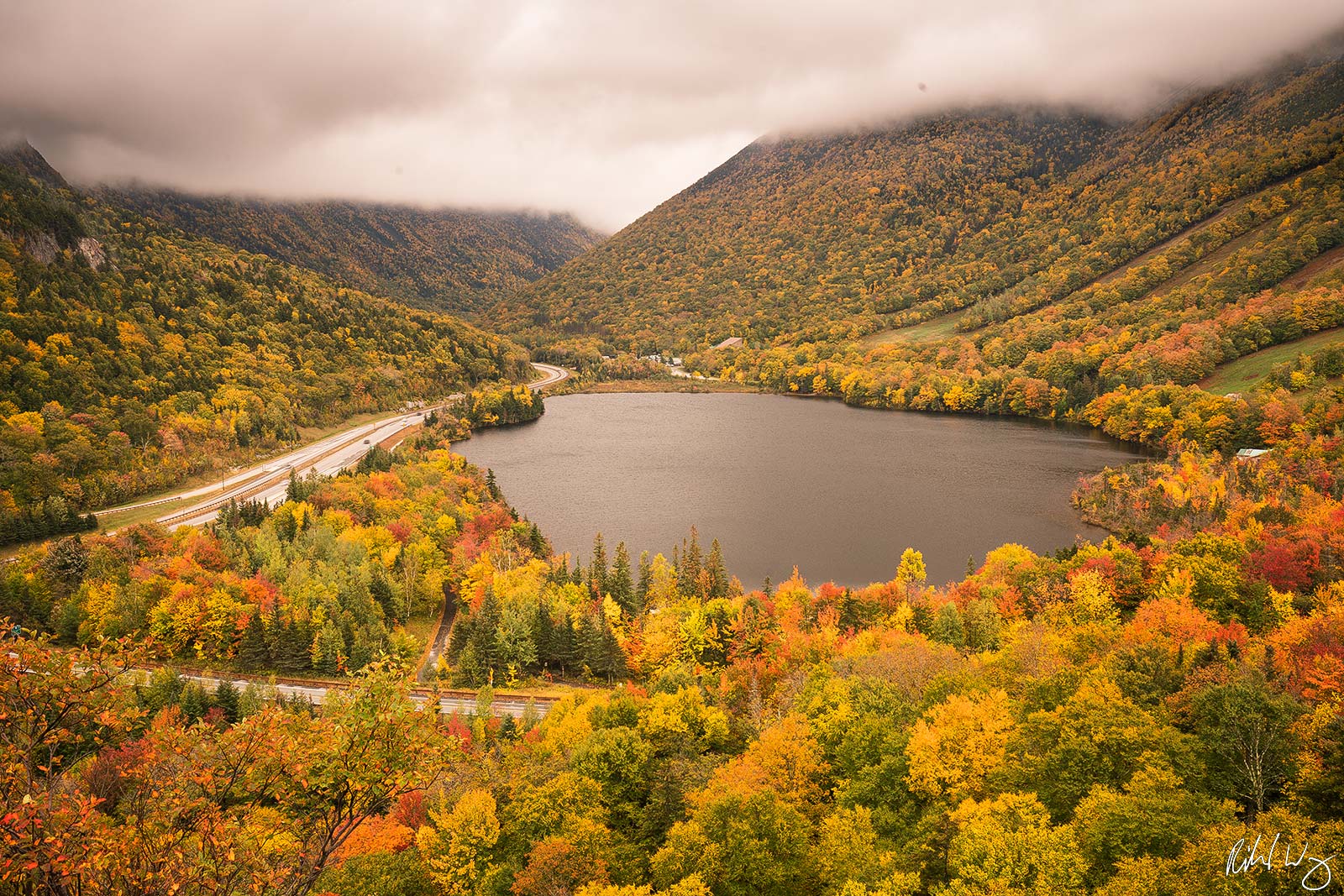 Artists Bluff, Franconia Notch State Park, New Hampshire