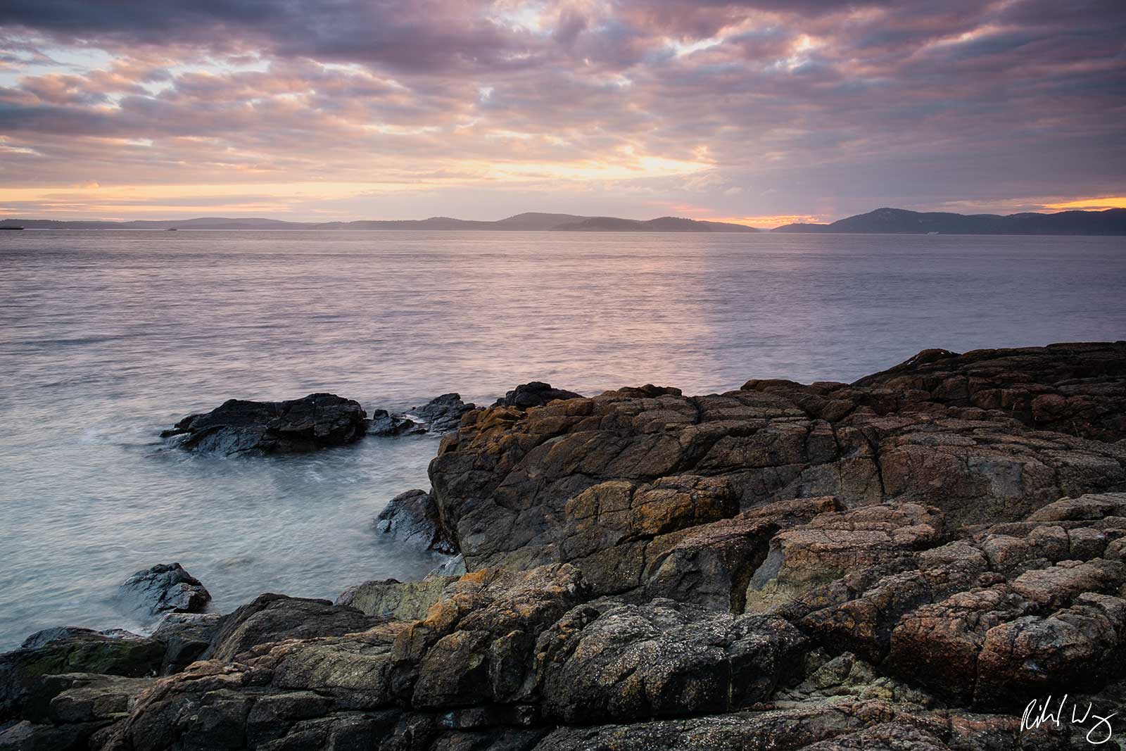 Washington Park Sunset, Anacortes, Washington, photo