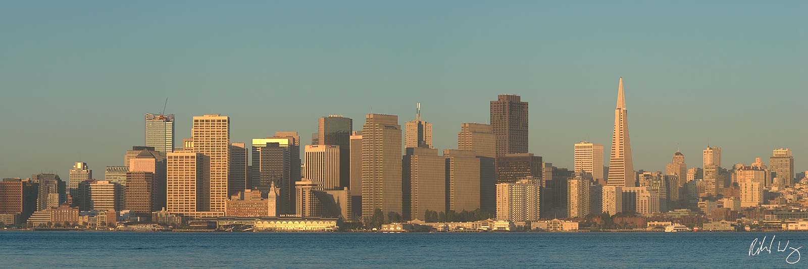 Downtown San Francisco Panoramic, Treasure Island, California