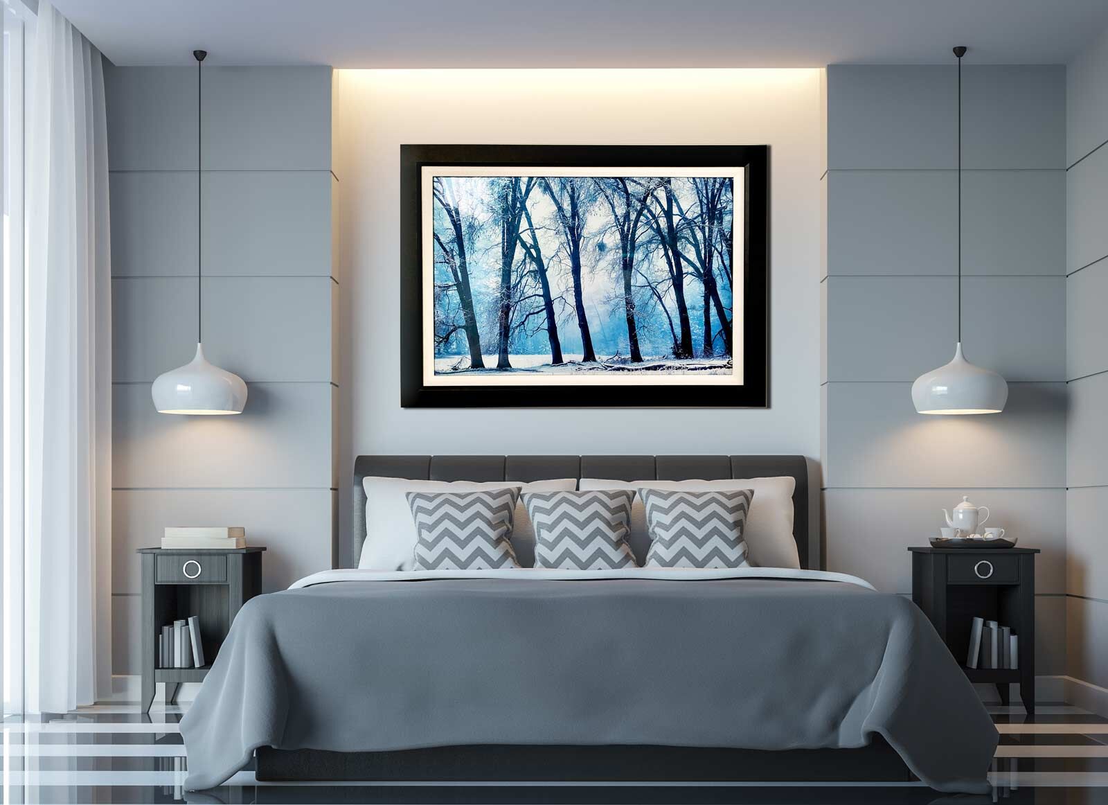 Bedroom Wall Canvas Artwork Paintings Decor