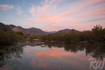 San Gabriel Mountains Landscape – Lightroom 2 Processed RAW File Saved as TIFF