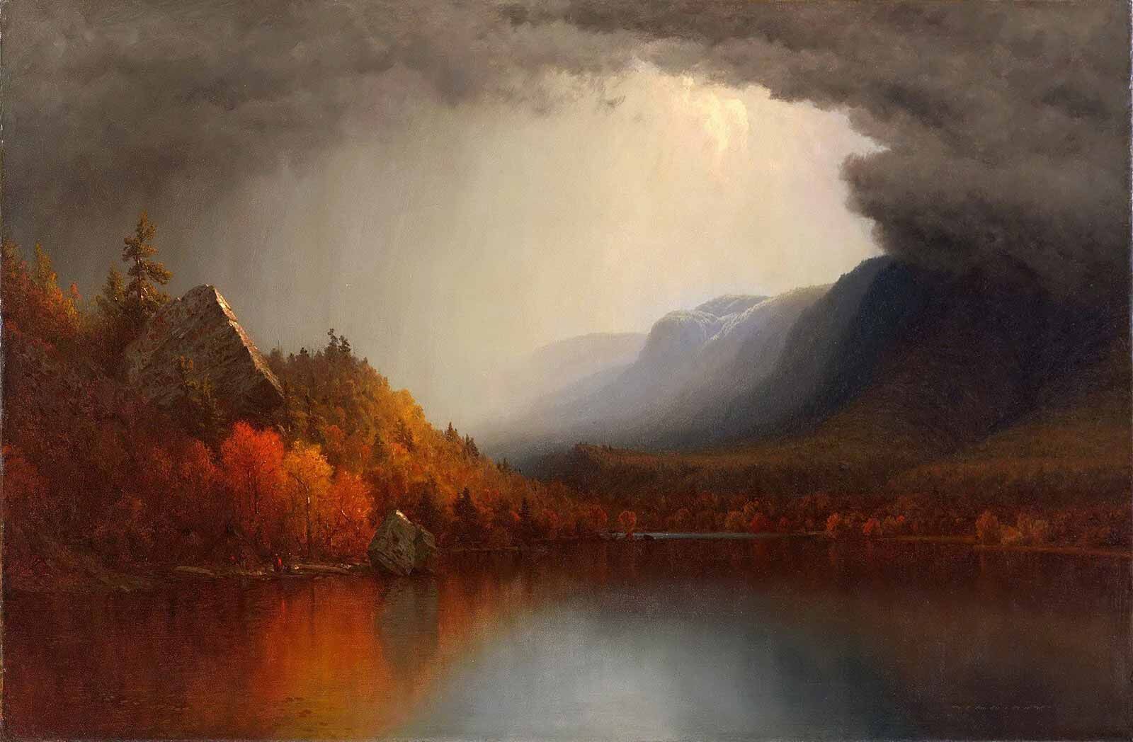 Sanford Robinson Gifford - A Coming Storm