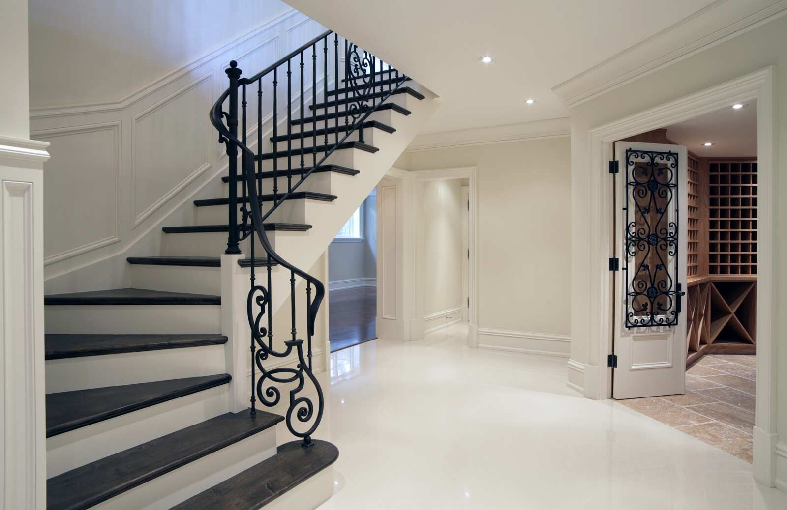 Mansion Staircase Home Interior Design