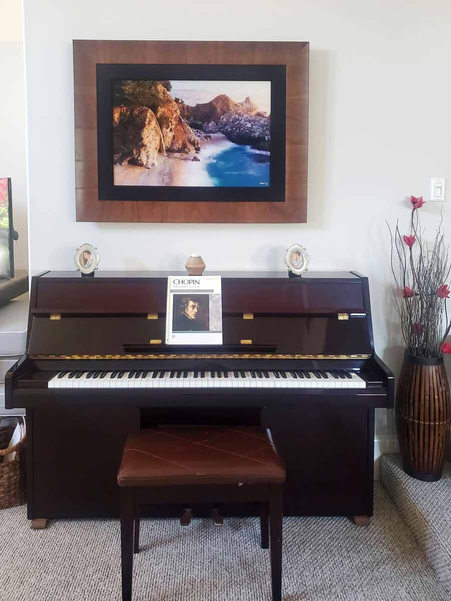 McWay Falls Fine Art Photography Print - ROMA Framed Lumachrome Acrylic Face Mount