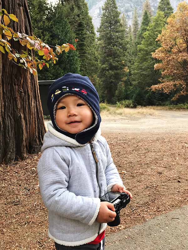 Toddler With Camera
